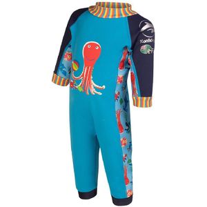 Konfidence Zwemboxpak - UV50+ - Cyaan/Stripe Seabiskit - Konfidence - 3-6 mnd - Badmode