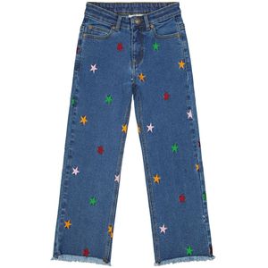 The New Jeans - TnDania Star Breed - Medium+ Blue m. Sterren - The New - 13-14 jaar (158-164) - Jeans