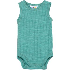 Joha Romper u/æ - Wol - Groen - Joha - 50 - Romper Mouwloos