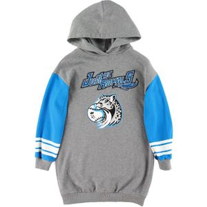 Dolce & Gabbana Jurk - Jungle Sport - Grijs/Blauw - Dolce & Gabbana - 6 jaar (116) - Jurk