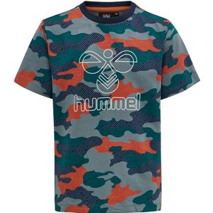 Hummel T-Shirt - hmlJackson - Stormachtig weer - Hummel - 4 jaar (104) - T-Shirts