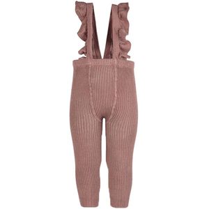 Condor Leggings m. Bretellen - Gebreid - Rib - Praliné - Condor - 18-24 mnd - Leggings