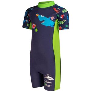 Konfidence Zwemboxpak - UV50+ - Navy/Limoen Fergal - Konfidence - 2-3 jaar (92-98) - Badmode