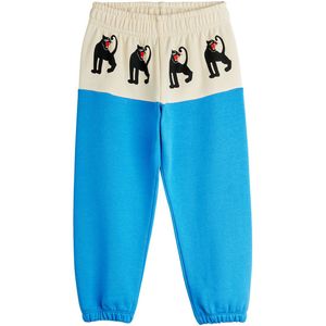 Mini Rodini Joggingbroek - Panther - Blauw - Mini Rodini - 4-5 jaar (104-110) - Joggingbroek