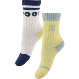 Liewood Sokken - 2-pack - Annette - Limonade/Creme De La Creme - Liewood - 17/18 - Sokken