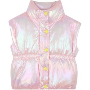 Billieblush - U21361 - Gewatteerde Bodywarmer - Mouwloos - Glanzend Materiaal