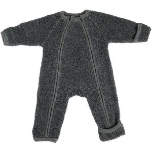 Smallstuff - Overall m. Rits - Grey Melange - Smallstuff - 56/62 - Overall