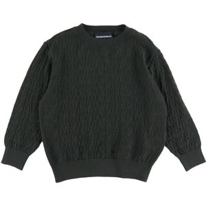 Emporio Armani Blouse - Acryl/Wol - Chimera m. Logo's - Emporio Armani - 10 jaar (140) - Shirts