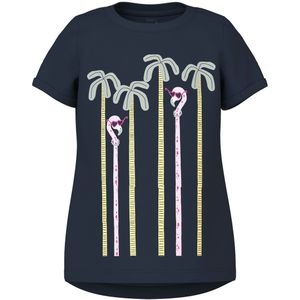 Name It - NmfVix - T-Shirt - Navy Blazer - Katoen