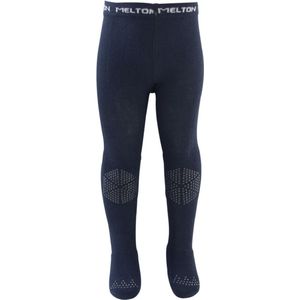 Melton Panty's - Laten we gaan - Navy m. Anti-Slip - Melton - 68/74 - Panty's