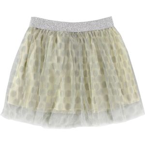 En Fant Tule Rok - Crème/Grijs m. Glitter - En Fant - 10 jaar (140) - Rok
