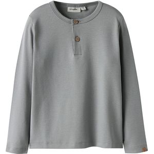 Lil Atelier Blouse - NmmGayo - Ultimate Grey - Lil Atelier - 4 jaar (104) - Shirts