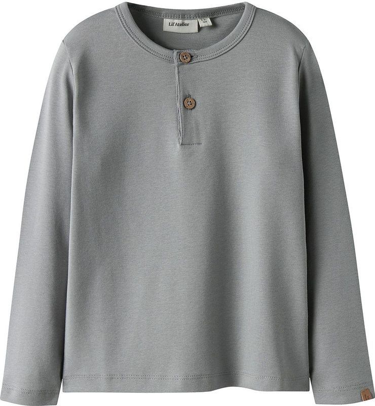 Lil Atelier Blouse - NmmGayo - Ultimate Grey - Lil Atelier - 4 jaar (104) - Shirts