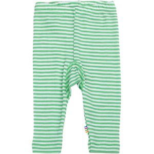 Joha Leggings - Rib - Wol/Zijde - Off White/Groen - Joha - 50 - Leggings - Wol