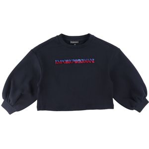 Emporio Armani Blouse - Blue Navy m. Fluweel - Emporio Armani - 10 jaar (140) - Sweatshirt