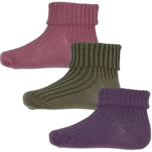 Minymo Sokken - 3-pack - Orchid Haze - Minymo - 11/14 - Sokken