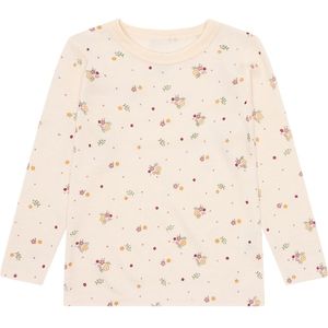 Hust and Claire Blouse - Wol - HCAwo Flora - Off White - Hust and Claire - 2 jaar (92) - Shirts