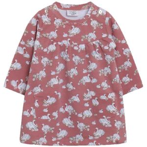 Hust and Claire Jurk - Kara - Roze m. Zwanen - Hust and Claire - 62 - Jurk