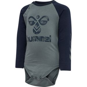 Hummel Romper l/s - hmlMarcus - Stormachtig weer - Hummel - 56 - Romper L/S