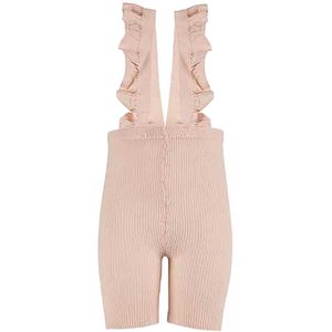 Condor Shorts m. Bretellen - Rib - Roze - Condor - 3-6 mnd - Shorts