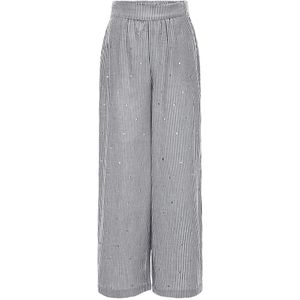 Kids Only Broek - KogSiv-Smilla - Bright White/Marine Academy - Kids Only - 8 jaar (128) - Broeken - Katoen