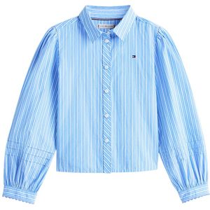 Tommy Hilfiger Overhemd - Ithica - Light Poederachtig Blue - Tommy Hilfiger - 10 jaar (140) - Overhemd