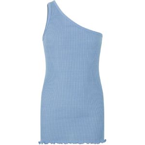 Rosemunde Top - Rib - Eén schouder - Blue Hemel - Rosemunde - 14 jaar (164) - Tanktop