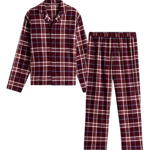 Tommy Hilfiger Pyjama set - Straight - Schotse ruit Reiker borde - Tommy Hilfiger - 4-5 jaar (104-110) - Pyjama - Tweedelig