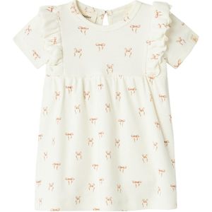 Lil Atelier Body met Rok s/s - NbfGavo Ene - Coconut Melk - Lil Atelier - 56 - Romper S/S