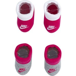 Nike - Futura Bootie - Baby Sokken - Roze/Wit - 2 Paar