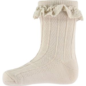 Wheat Sokken - Wol - Nora - Offwhite m. Veter - Wheat - 29/32 - Sokken