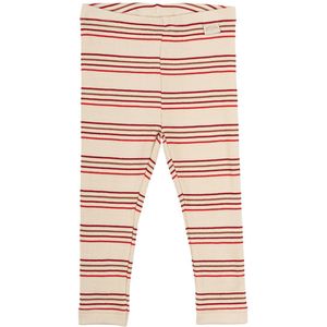 Petit Piao Leggings - Rib - Modaal - Chili Pepper Multi Stripe - Petit Piao - 56 - Leggings