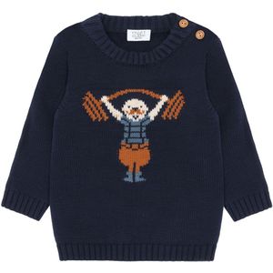 Hust and Claire Blouse - Gebreid - HCPilou - Meer Navy m. Gewich - Hust and Claire - 68 - Shirts