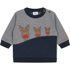 Hust and Claire Sweatshirt - Sofus - Navy - Hust and Claire - 62 - Sweatshirt