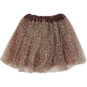 Molly & Rose Kostuum - Tule rok - Leopard - Molly & Rose - 0-3 jaar - Kostuum