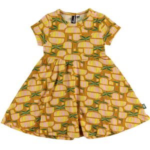 Danefæ Jurk - Danelollipop - Yellow Mix Germaniet - Danefæ - 2 jaar (92) - Jurk