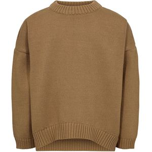 Sofie Schnoor Blouse - Gebreid - Cashewnoten Brown - Sofie Schnoor - 6 jaar (116) - Shirts