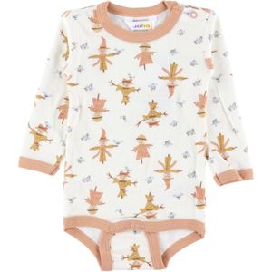 Joha Romper L/æ - Wol/Bamboe - Off White - Joha - 50 - Romper L/S