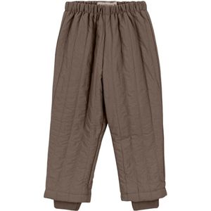 Konges Sløjd Thermobroeken - Juno - Walnoot - Konges Sløjd - 1 jaar (80) - Thermokleding