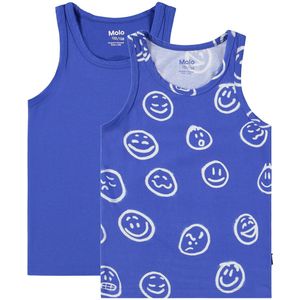 Molo Onderhemden - Jayden - 2-pack - Maan Moods Blue - Molo - 5-6 jaar (110-116) - Onderhemd