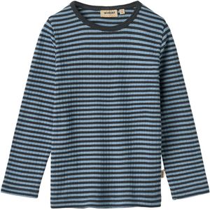 Wheat Blouse - Rib - Opkomst - Helder Blue Stripe - Wheat - 2 jaar (92) - Shirts