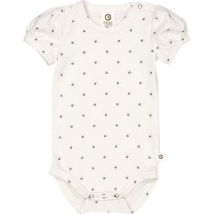Müsli Romper s/s - Daisy Puff - Conditioner Cream/Maïs/Breeze - Müsli - 3 jaar (98) - Romper S/S
