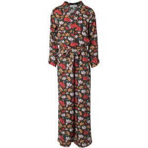Hound Jumpsuit - Safari - Flower Print - Hound - 14 jaar (164) - Jumpsuit