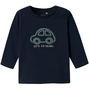 Name It Blouse - NbmShino - Dark Sapphire m. Print - Name It - 50 - Shirts