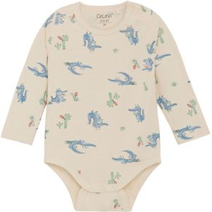 CeLaVi Romper l/s - Dusty Blue - CeLaVi - 50 - Romper L/S