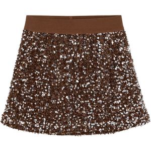 Minymo Rok - Fluweel - Woodrose m. Pailletten - Minymo - 4 jaar (104) - Rok