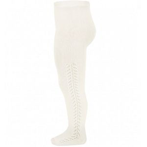 Condor Panty's - Crème m. Pointelle - Condor - 18-24 mnd - Panty's