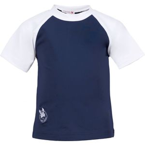 Petit Crabe Zwemtop - Raglan - UV50+ - Blue/White - Petit Crabe - 2-3 jaar (92-98) - Badmode