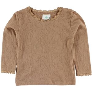 En Fant Blouse - Licht Bruin m. Pointelle - En Fant - 56 - Shirts