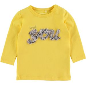 Name It Blouse - NbfFlavia - Aspen Gold m. Bloemen - Name It - 56 - Shirts
